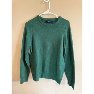 J Crew Green Lambswool Crewneck Pullover Sweater Size‎ S